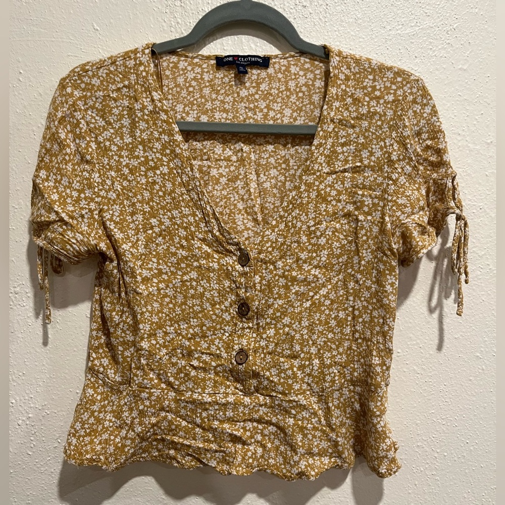 ONE CLOTHING Yellow Top